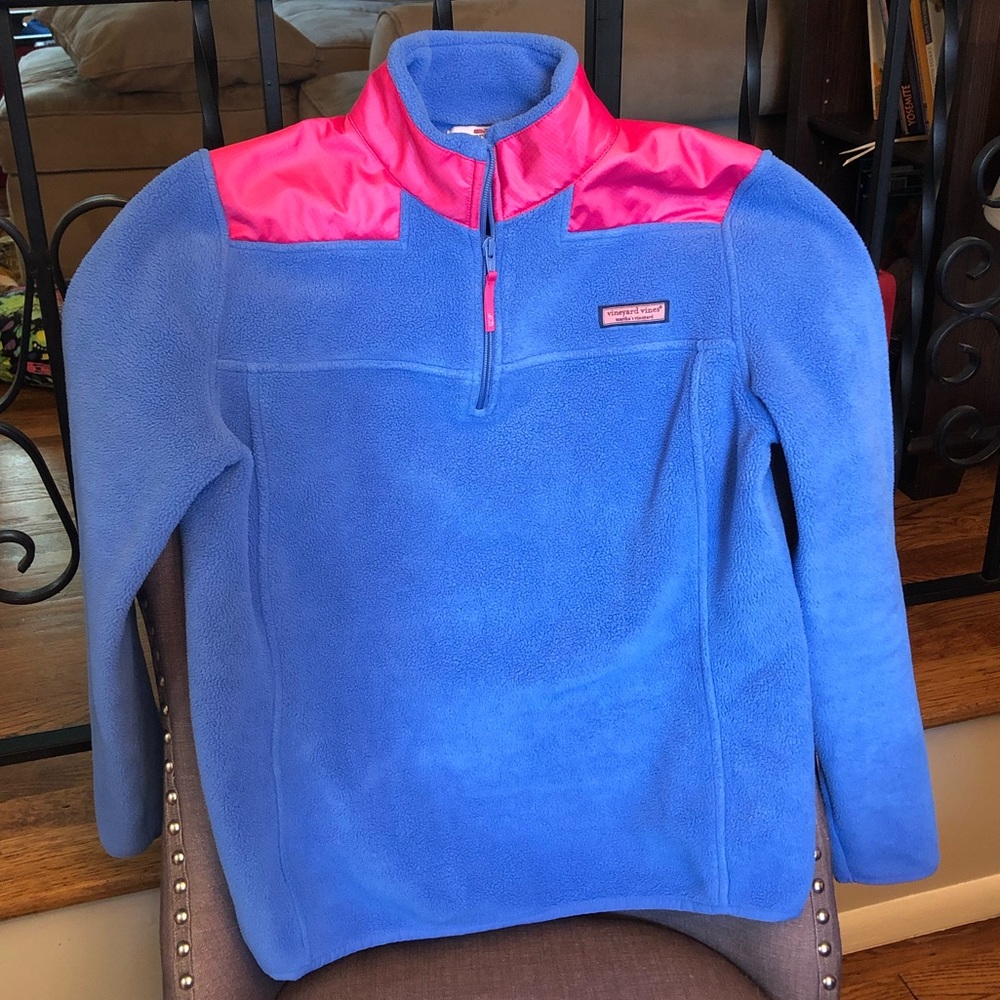 Size SM Vineyard Vines Fleece 1/4-Zip Pullover